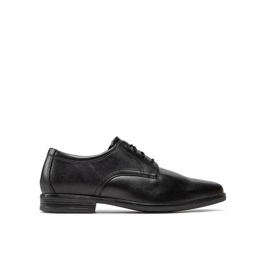 Clarks Półbuty Howard Walk 261612857 Czarny ze sklepu MODIVO w kategorii Buty eleganckie męskie - zdjęcie 182602092