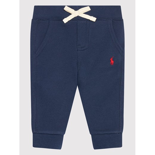 Polo Ralph Lauren Spodnie dresowe 320720897003 Granatowy Regular Fit ze sklepu MODIVO w kategorii Spodnie i półśpiochy - zdjęcie 182602150