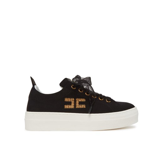 Elisabetta Franchi Sneakersy F4-A9E-0241 Czarny ze sklepu MODIVO w kategorii Buty sportowe dziecięce - zdjęcie 182602210