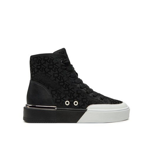 DKNY Sneakersy Bitsy K4497396 Czarny ze sklepu MODIVO w kategorii Buty sportowe damskie - zdjęcie 182602214