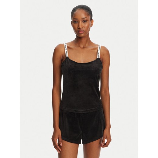 Juicy Couture Top Elina JCLCT125501 Czarny Slim Fit ze sklepu MODIVO w kategorii Bluzki damskie - zdjęcie 182602284