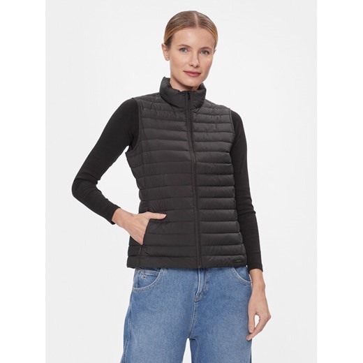 Calvin Klein Bezrękawnik Packable Super Lw Padded Vest K20K206325 Czarny Slim Fit ze sklepu MODIVO w kategorii Kamizelki damskie - zdjęcie 182602292