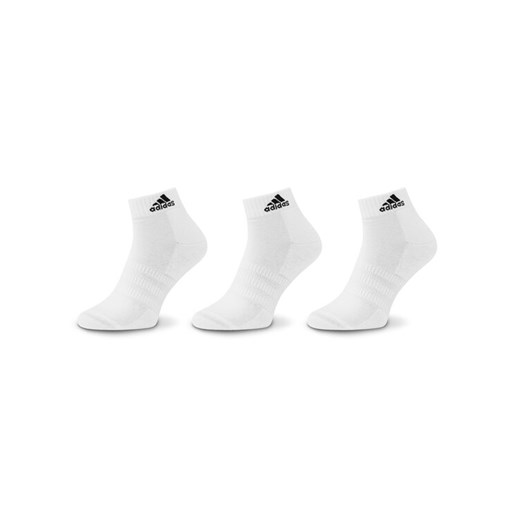 adidas Zestaw 3 par wysokich skarpet unisex HT3441 Biały ze sklepu MODIVO w kategorii Skarpetki damskie - zdjęcie 182602434