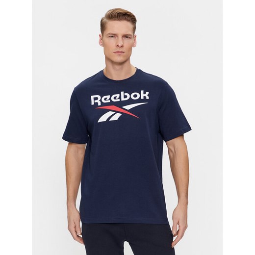 Reebok T-Shirt IM1620 Niebieski ze sklepu MODIVO w kategorii T-shirty męskie - zdjęcie 182602454