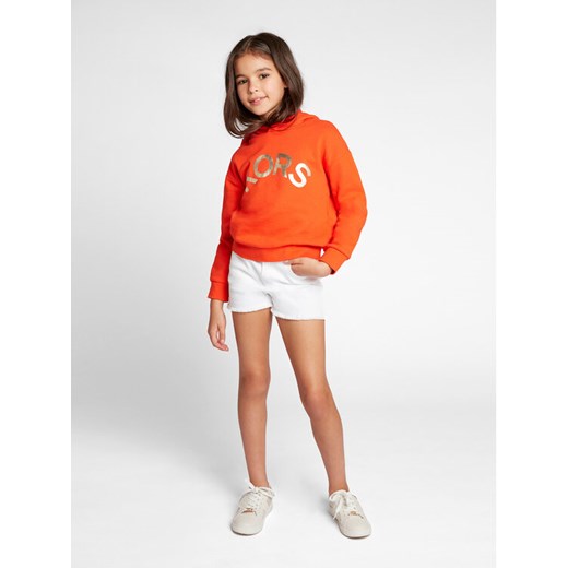 MICHAEL KORS KIDS Szorty jeansowe R14139 S Biały Regular Fit ze sklepu MODIVO w kategorii Spodenki dziewczęce - zdjęcie 182602553