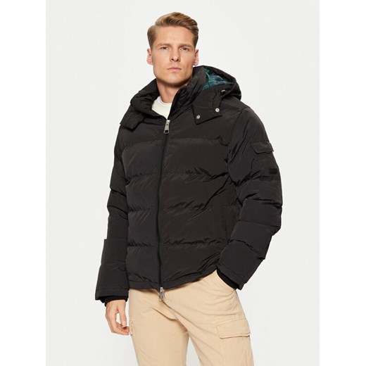 Hunter Kurtka zimowa HARM0005242 Czarny Regular Fit ze sklepu MODIVO w kategorii Kurtki męskie - zdjęcie 182602560