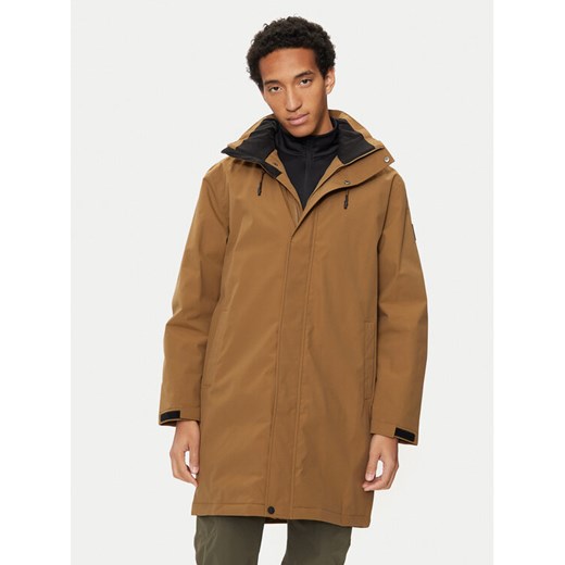 Whistler Parka Volcan M W244052 Brązowy Regular Fit ze sklepu MODIVO w kategorii Kurtki męskie - zdjęcie 182602610