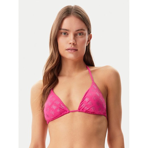 Guess Góra od bikini E5GJ13 MC040 Różowy ze sklepu MODIVO w kategorii Stroje kąpielowe - zdjęcie 182602633