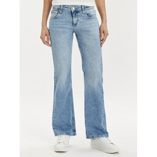 Lee Jeansy Jessica 112349550 Niebieski Bootcut Fit ze sklepu MODIVO w kategorii Jeansy damskie - zdjęcie 182602643