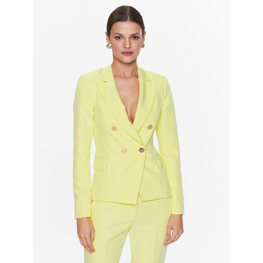 Liu Jo Marynarka CA3044 T2200 Żółty Regular Fit ze sklepu MODIVO w kategorii Marynarki damskie - zdjęcie 182602673