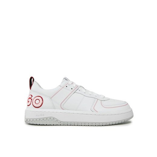 Hugo Sneakersy Kilian 50503118 10240740 01 Biały ze sklepu MODIVO w kategorii Buty sportowe damskie - zdjęcie 182602740