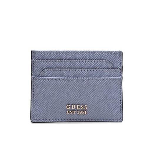Guess Etui na karty kredytowe Laurel (ZG) Slg SWZG85 00350 Niebieski ze sklepu MODIVO w kategorii Etui - zdjęcie 182602763