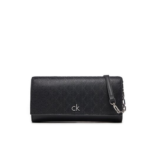 Calvin Klein Torebka Ck Daily Wallet Mini Bag_Mono K60K612853 Czarny ze sklepu MODIVO w kategorii Listonoszki - zdjęcie 182602832