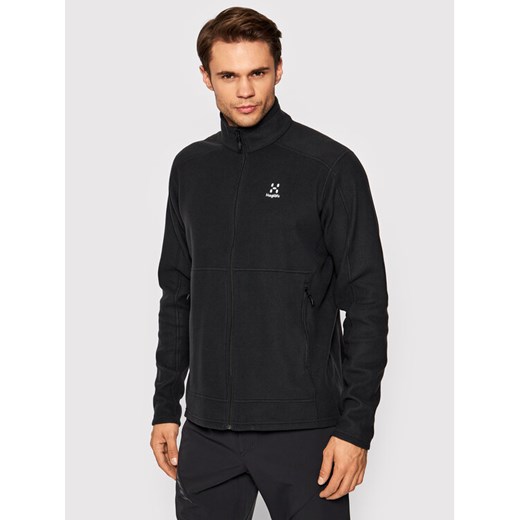 Haglöfs Polar Buteo 605073 Czarny Regular Fit ze sklepu MODIVO w kategorii Bluzy męskie - zdjęcie 182602903