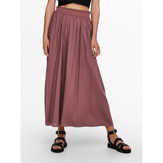 ONLY Spódnica plisowana Venedig 15164606 Różowy Regular Fit ze sklepu MODIVO w kategorii Spódnice - zdjęcie 182602981