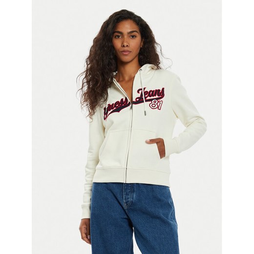 Guess Jeans Bluza W4BQ03 KC811 Różowy Regular Fit ze sklepu MODIVO w kategorii Bluzy damskie - zdjęcie 182602984