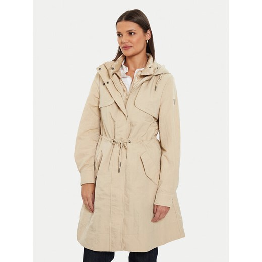 Guess Parka W4YL24 WGAW2 Beżowy Regular Fit ze sklepu MODIVO w kategorii Parki damskie - zdjęcie 182603020
