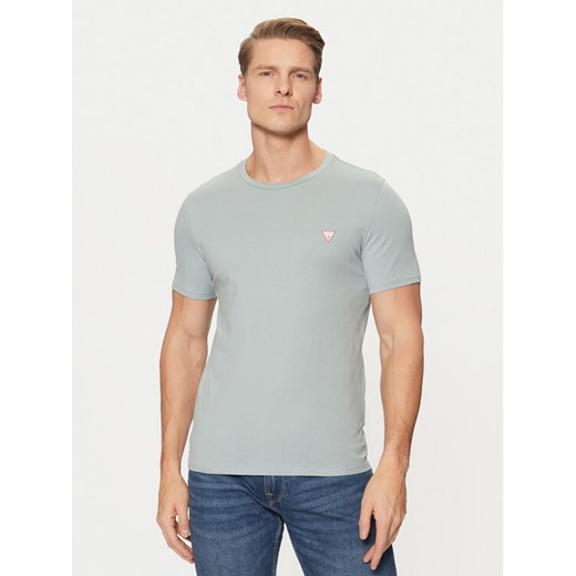 Guess T-Shirt M2YI36 I3Z14 Szary Regular Fit ze sklepu MODIVO w kategorii T-shirty męskie - zdjęcie 182603113