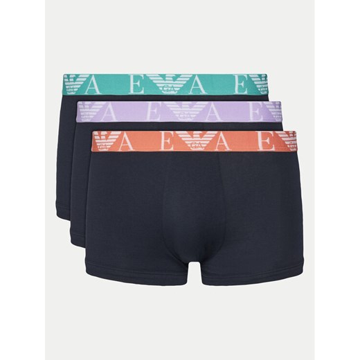 Emporio Armani Underwear Komplet 3 par bokserek EM000259 AF10778 MB139 Granatowy ze sklepu MODIVO w kategorii Majtki męskie - zdjęcie 182603174