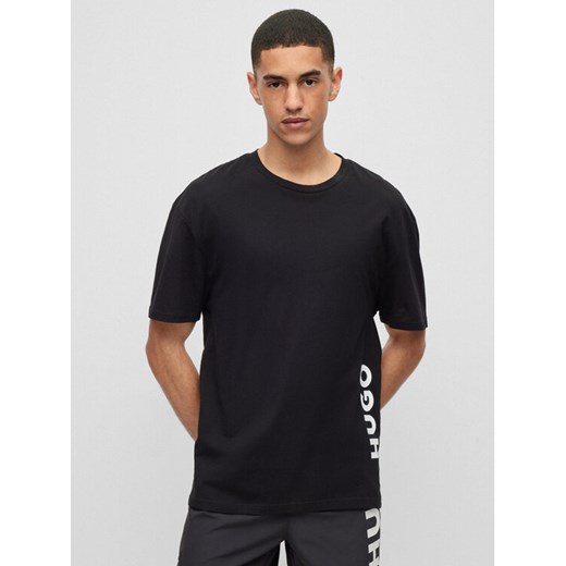 Hugo T-Shirt 50493727 Czarny Relaxed Fit ze sklepu MODIVO w kategorii T-shirty męskie - zdjęcie 182603180