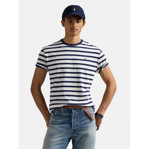 Polo Ralph Lauren T-Shirt 710964719001 Biały Classic Fit ze sklepu MODIVO w kategorii T-shirty męskie - zdjęcie 182603192