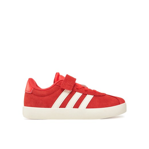 adidas Sneakersy VL Court 3.0 JH6314 Czerwony ze sklepu MODIVO w kategorii Buty sportowe dziecięce - zdjęcie 182603212