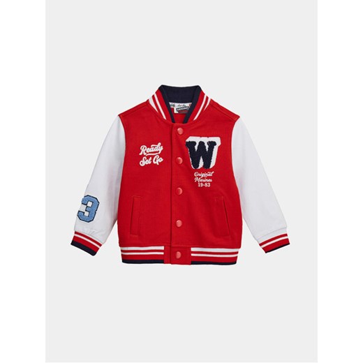 Original Marines Bluza DEP0240NM Czerwony Regular Fit ze sklepu MODIVO w kategorii Bluzy i swetry - zdjęcie 182603452