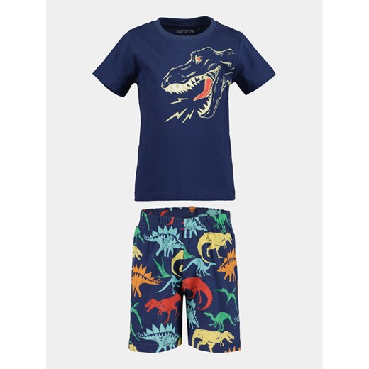 Blue Seven Piżama 827512 X Granatowy Regular Fit ze sklepu MODIVO w kategorii Piżamy dziecięce - zdjęcie 182603462