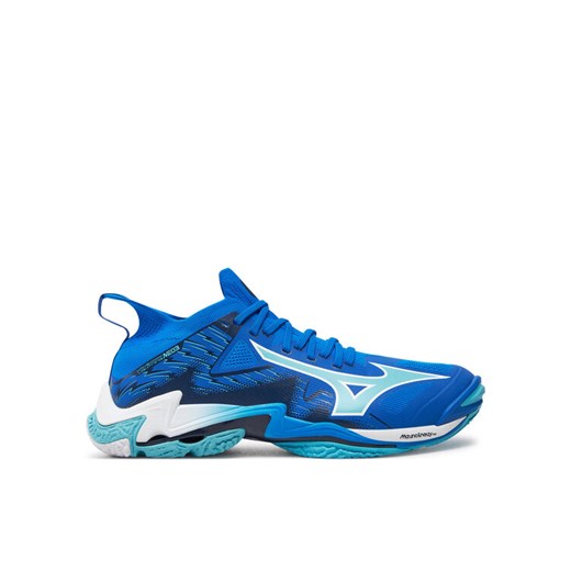 Mizuno Buty halowe Wave Lightning Neo 3 V1GA2402 Niebieski ze sklepu MODIVO w kategorii Buty sportowe męskie - zdjęcie 182603512