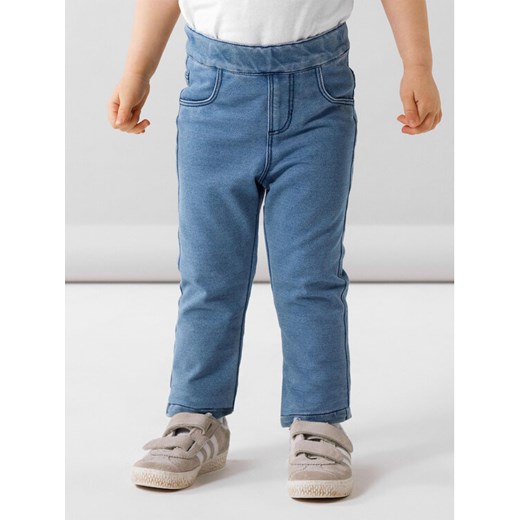 NAME IT Legginsy 13218347 Niebieski Slim Fit ze sklepu MODIVO w kategorii Legginsy niemowlęce - zdjęcie 182603543