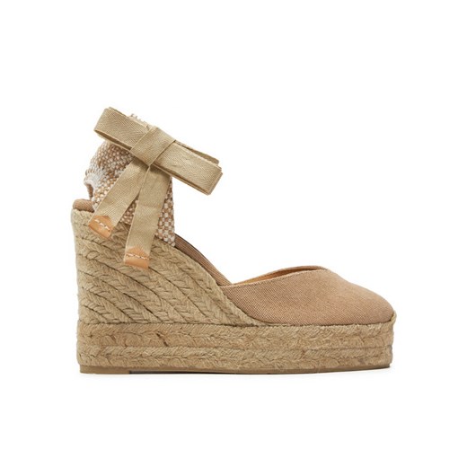 Castañer Espadryle Chiara/8Ed/002 021668 Beżowy ze sklepu MODIVO w kategorii Espadryle damskie - zdjęcie 182603624