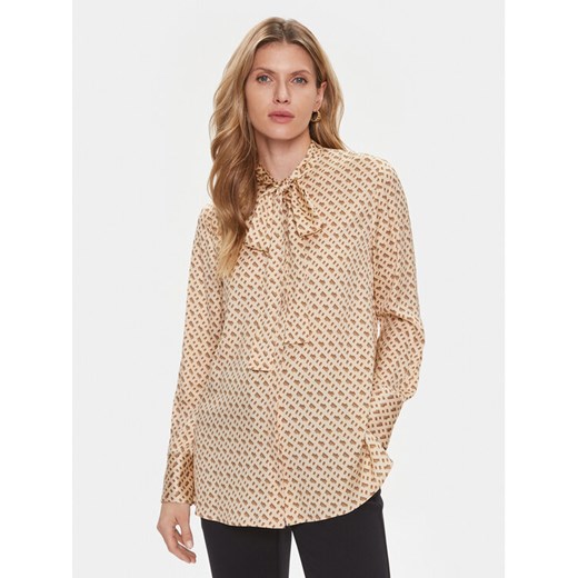 Boss Bluzka Bitoa 50516710 Beżowy Relaxed Fit ze sklepu MODIVO w kategorii Bluzki damskie - zdjęcie 182603650