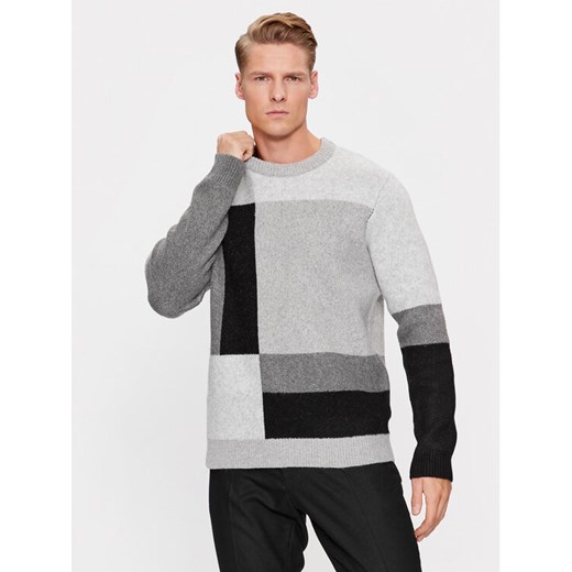 Only & Sons Sweter 22027697 Szary Regular Fit ze sklepu MODIVO w kategorii Swetry męskie - zdjęcie 182603652