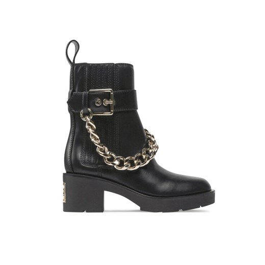 Guess Botki Parsle FL7PRL ELE10 Czarny ze sklepu MODIVO w kategorii Workery damskie - zdjęcie 182603664