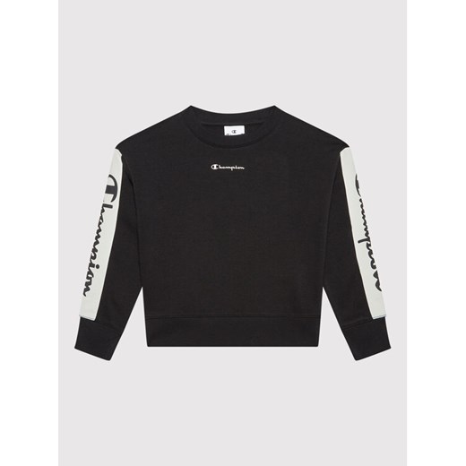 Champion Bluza 404470 Czarny Regular Fit ze sklepu MODIVO w kategorii Bluzy chłopięce - zdjęcie 182603751