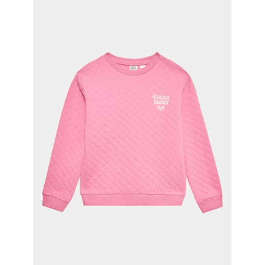 Roxy Bluza Ooh Laa Otlr ERGFT03888 Różowy Regular Fit ze sklepu MODIVO w kategorii Bluzy dziewczęce - zdjęcie 182603801