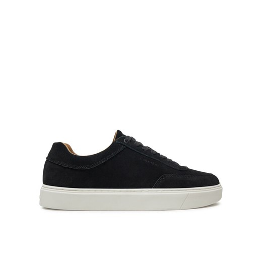 Calvin Klein Sneakersy Lace Up Suede HM0HM01792 Czarny ze sklepu MODIVO w kategorii Buty sportowe męskie - zdjęcie 182603803