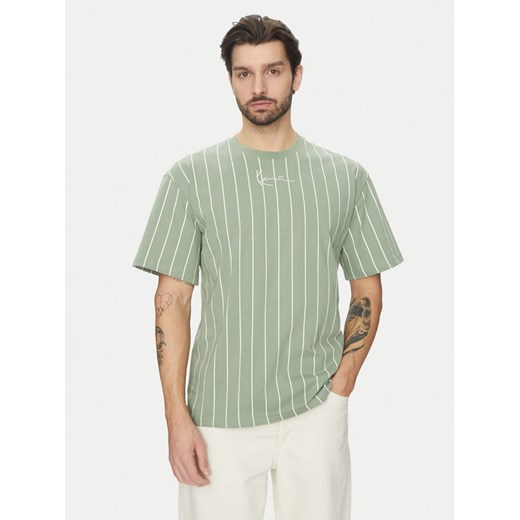 Karl Kani T-Shirt 60300340 Zielony Regular Fit ze sklepu MODIVO w kategorii T-shirty męskie - zdjęcie 182603844