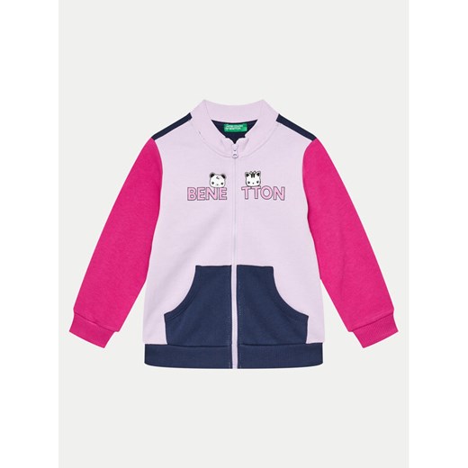 United Colors Of Benetton Bluza 3J70G5037 Kolorowy Regular Fit ze sklepu MODIVO w kategorii Bluzy dziewczęce - zdjęcie 182603891