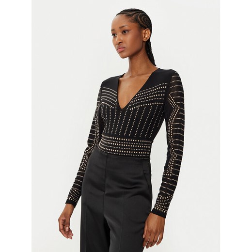 Marciano Guess Body 5RGP02 6218A Czarny Slim Fit ze sklepu MODIVO w kategorii Bluzki damskie - zdjęcie 182603914