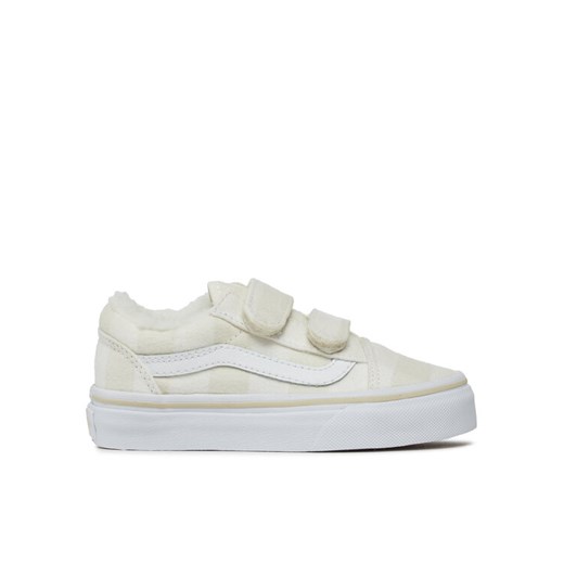 Vans Tenisówki Uy Old Skool V VN000VHEBPH1 Écru ze sklepu MODIVO w kategorii Trampki dziecięce - zdjęcie 182603943