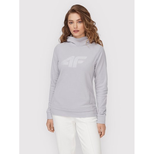 4F Polar H4Z22-PLD352 Szary Regular Fit ze sklepu MODIVO w kategorii Bluzy damskie - zdjęcie 182603980