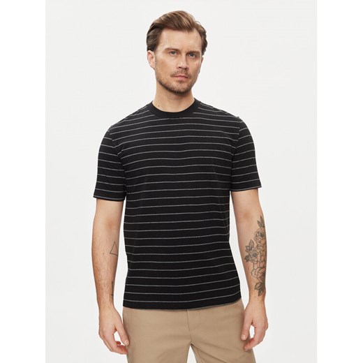 Sisley T-Shirt 3QPBS103C Czarny Regular Fit ze sklepu MODIVO w kategorii T-shirty męskie - zdjęcie 182603991