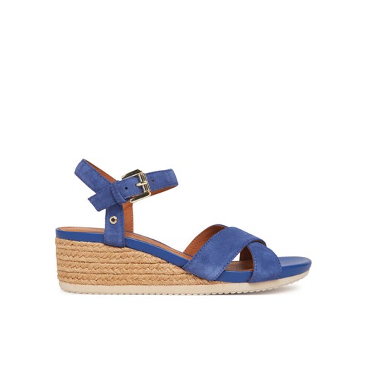 Geox Espadryle D Ischia Corda D55HHB 00020 C4028 Niebieski ze sklepu MODIVO w kategorii Espadryle damskie - zdjęcie 182604103