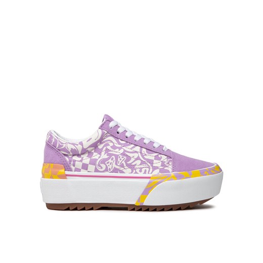 Vans Tenisówki Old Skool Stac VN0A4U15BD91 Fioletowy ze sklepu MODIVO w kategorii Trampki damskie - zdjęcie 182604110