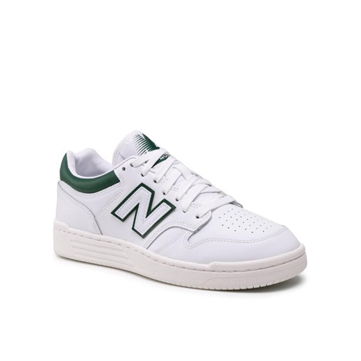 New Balance Sneakersy BB480LGT Biały ze sklepu MODIVO w kategorii Buty sportowe męskie - zdjęcie 182604170