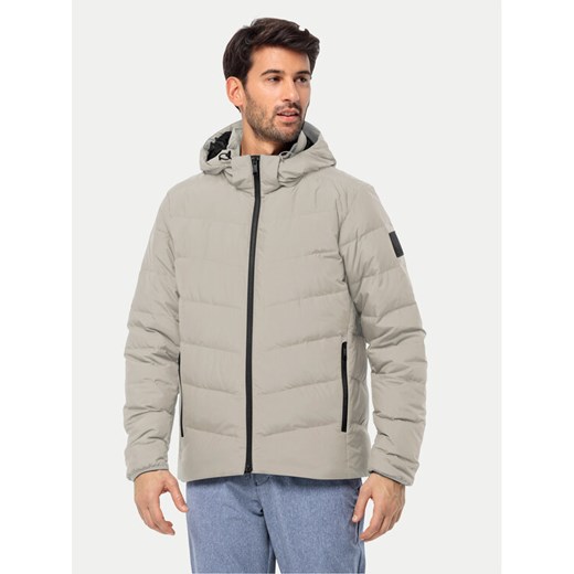 Jack Wolfskin Kurtka puchowa Colonius 1207431 Szary Regular Fit ze sklepu MODIVO w kategorii Kurtki męskie - zdjęcie 182604171