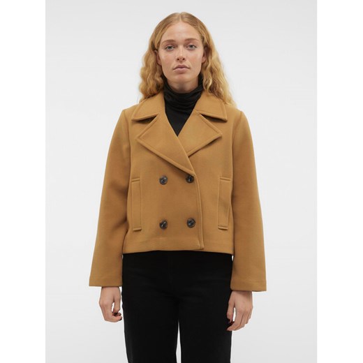 Vero Moda Kurtka przejściowa Vincemia 10300488 Brązowy Regular Fit ze sklepu MODIVO w kategorii Kurtki damskie - zdjęcie 182604172