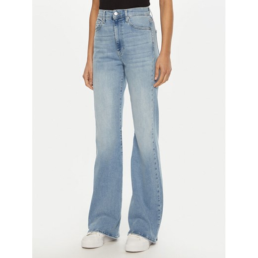 Tommy Jeans Jeansy Sylvia DW0DW19568 Niebieski Flare Fit ze sklepu MODIVO w kategorii Jeansy damskie - zdjęcie 182604180