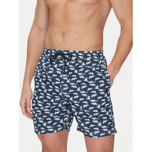 Paul&Shark Szorty kąpielowe 25415026 Granatowy Regular Fit ze sklepu MODIVO w kategorii Kąpielówki - zdjęcie 182604221